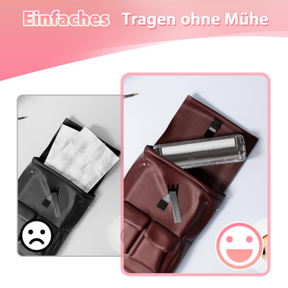 ASprink Thermische Printer, M832 Draadloze Draagbare Printer voor US Letter/A4/110MM/80MM/53MM Thermisch Papier, Draagbare Inktloze Printer voor Android en iOS - Roze